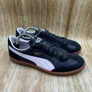 Puma Super Liga OG Retro Sneakers Men's Size 11 Navy Blue White Gum 356999-09